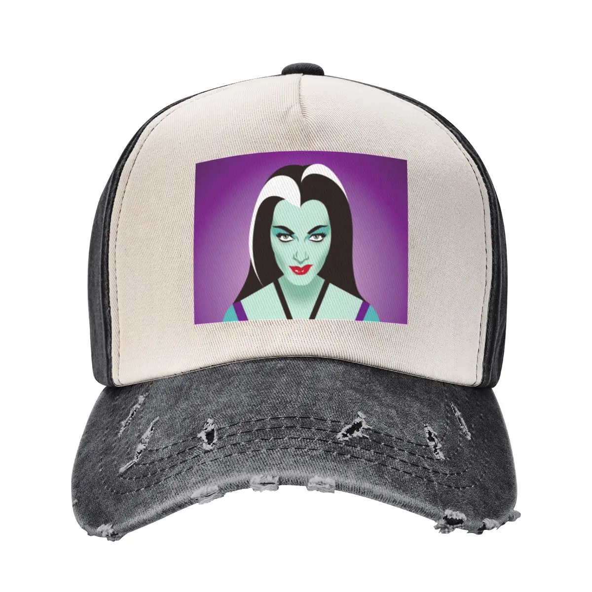 Lily Munster Baseball Cap Brand Man cap Hat Beach party Hat Sunhat Men's Luxury Women's