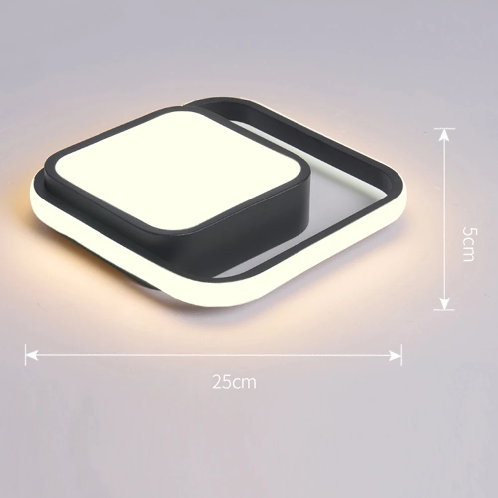 โคมไฟเพดาน LED โมเดิร์นโคมไฟดาวน์ไลท์ติดพื้นผิวในร่มแสงที่เรียบง่ายประหยัดพลังงานป้องกันดวงตาสำหรับห้องนั่งเล่นห้องนอน