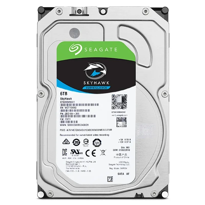 BC 6T dedicated hard drive for monitoring, mechanical disk 8tb Haikang Dahua monitoring video disk ST6000VX001