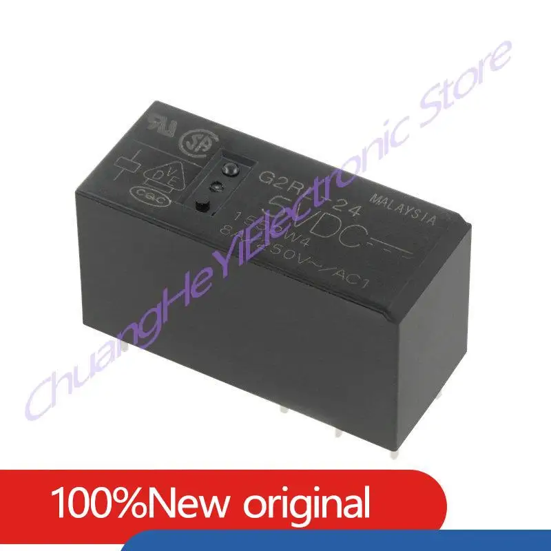 G2RL-24-5VDC G2RL-24-12VDC G2RL-24-24VDC G2RL-24-48VDC G2RL-24 Power Relay 8A 8PIN 250VAC 5V 12V 24V 48