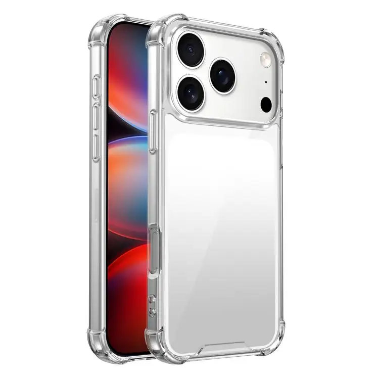 Shockproof Case for iPhone 18 Pro Max 18Pro Transparent Soft TPU Phone Cover Anti-knock Bumper for iPhone 17 Pro Max Clear Shell