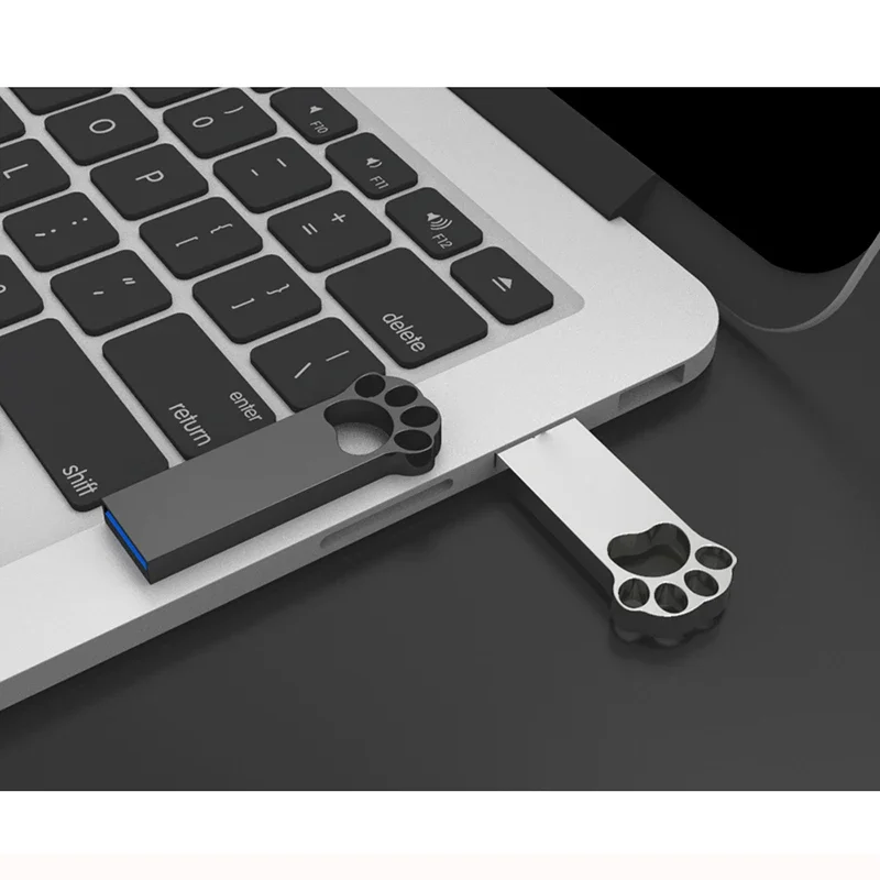 USB Flash Drive 64GB Cute Cat Claw 3.0 Memory Stick 32GB 16GB 8GB 4G Pen Drive High Speed 128GB USB Stick 512gb 256gb Flash Disk