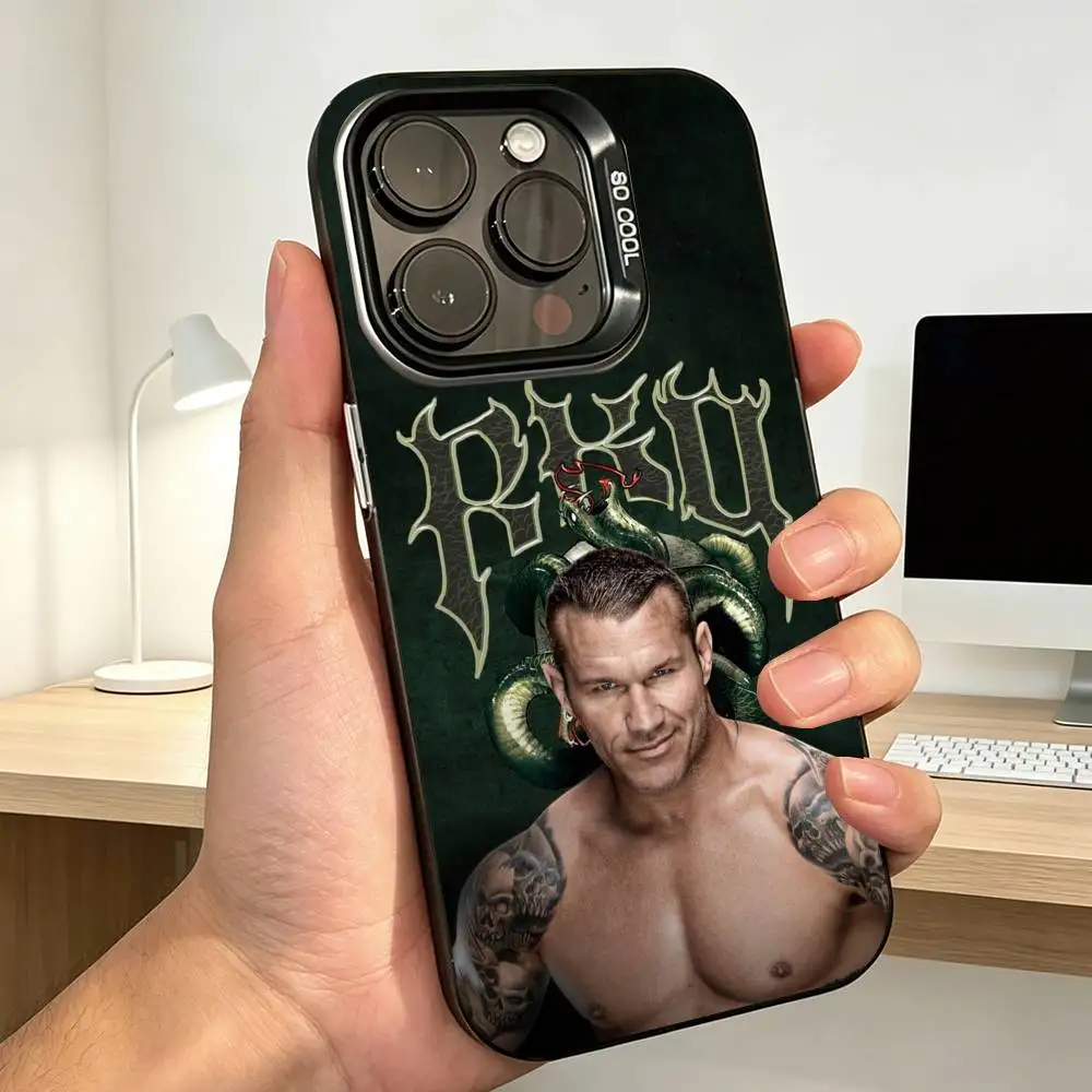Wrestler Randy Orton The Viper  Phone Case For iPhone 17,16,15,14,13,12,11 Plus,Pro Max,XS,Colorful Silver Phone case Funda