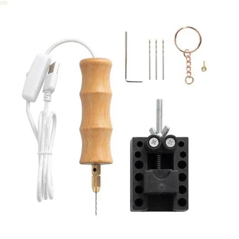 Electric Drilling Tool Handheld Drill for Resin Jewelry Making NM