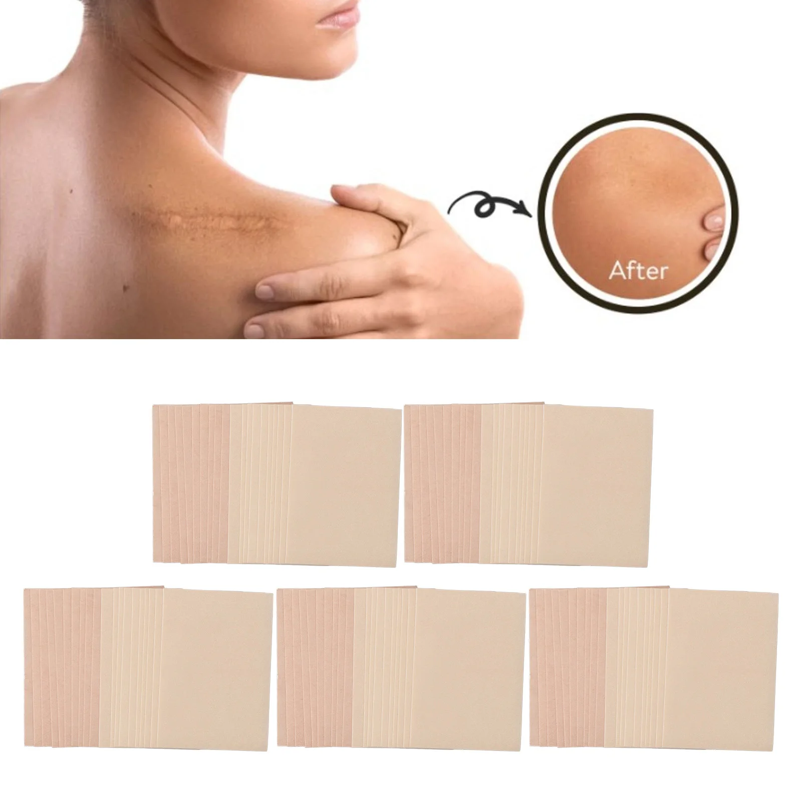 Patch de couverture de tatouage, 100 pièces, bande de tatouage Invisible imperméable, résistant à la sueur, respectueux de la peau, haute adhérence Invisible pour marque de naissance