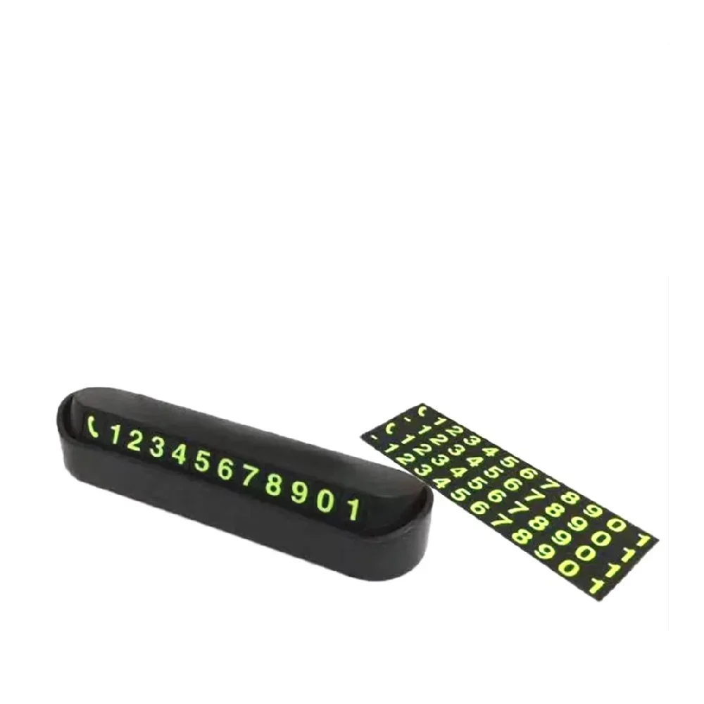 

Automobile Temporary Parking Card with Phone Number Car Park Stop Plate Phone Number Card Accessory for Easy Parking