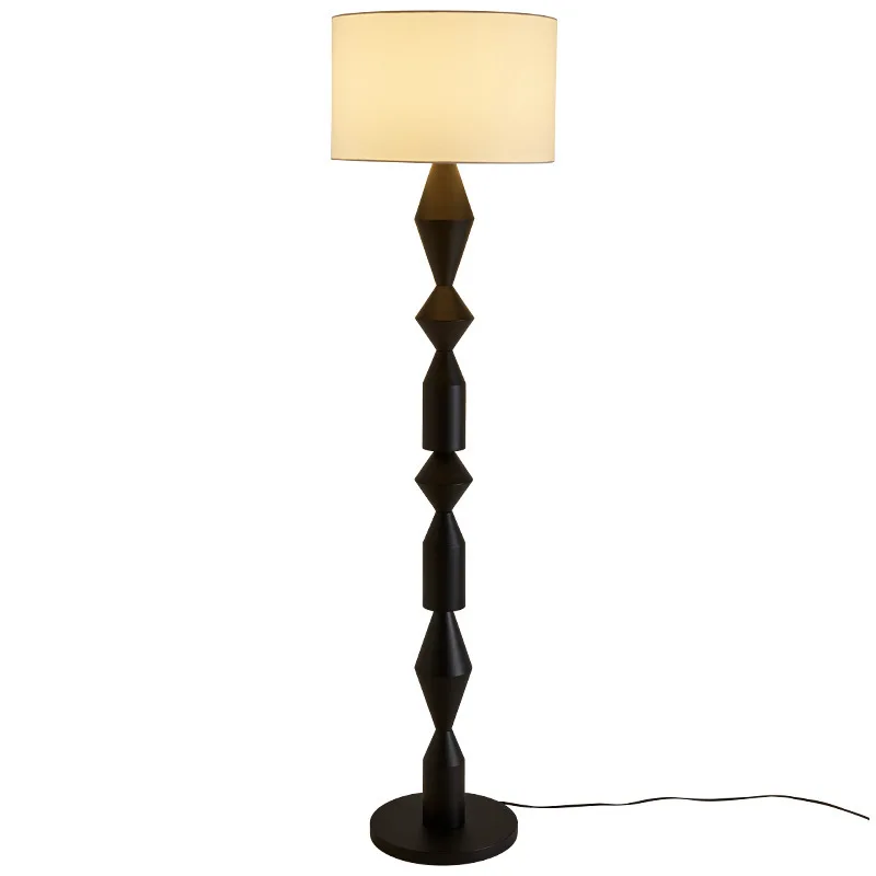 

New medieval wabi-**** wind living room sofa floor lamp high spinning American retro atmosphere study bedroom decorative lamps