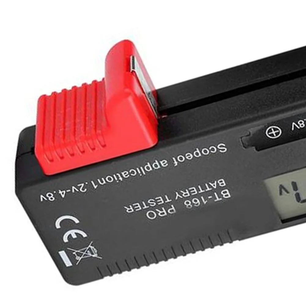容量テスターBT-168プロ,電池式,デジタルディスプレイ,電池式,プラスチック,aa,1.5v,9v