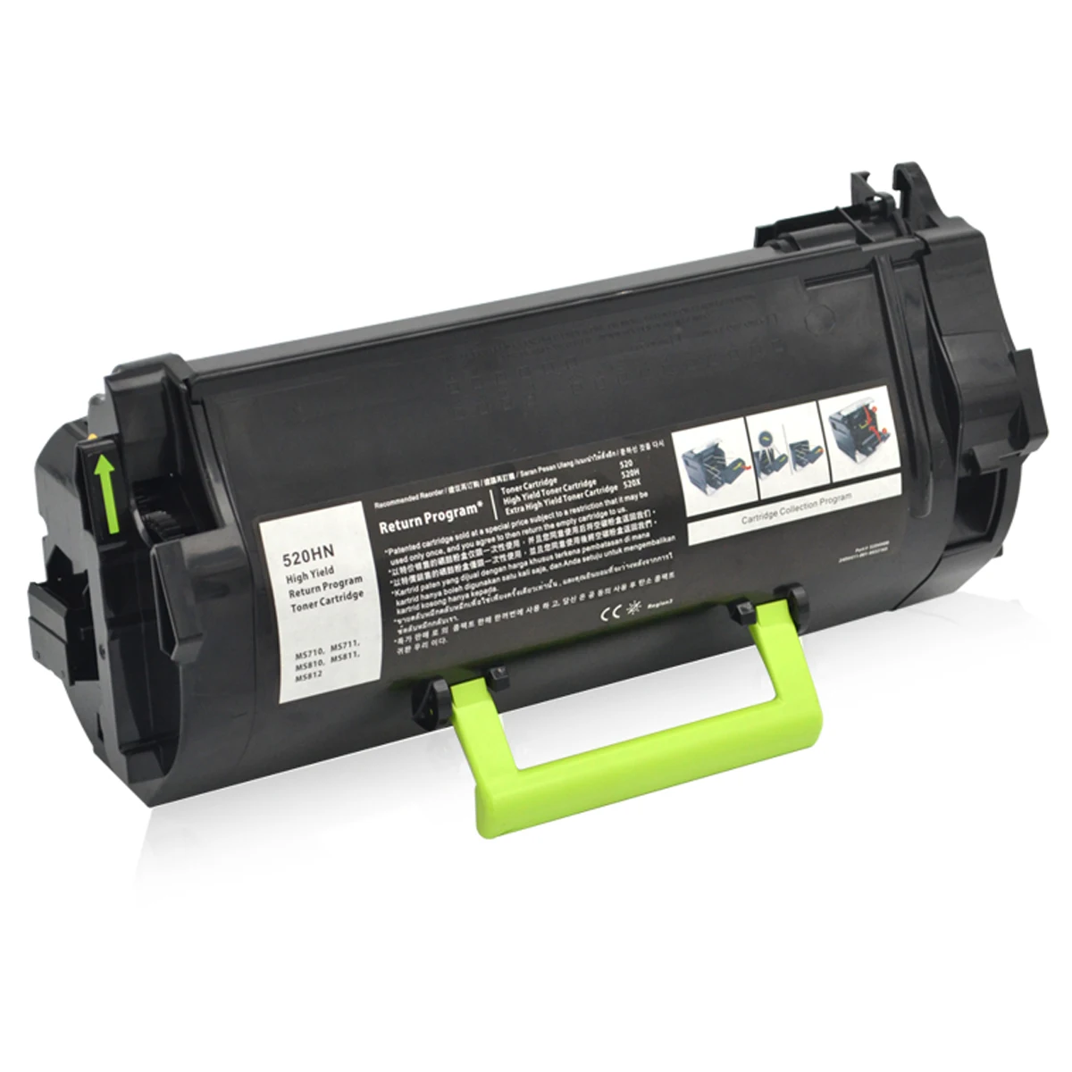 

Toner Cartridge for Dell 331-9806 1V7V7 593-11167 0M11XH 02PFPR B2360 D B2360 DN B3460 DN B3465 DN B3465 DNF B3466 dn B2360-D