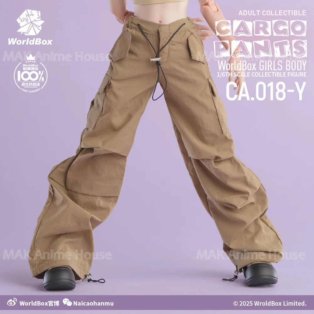 Worldbox CA018 1/6 مستقيم ركاب السراويل العمل غير رسمية الملابس ملحق نموذج صالح 12 ''ذكر أنثى الجندي عمل الشكل الجسم #2