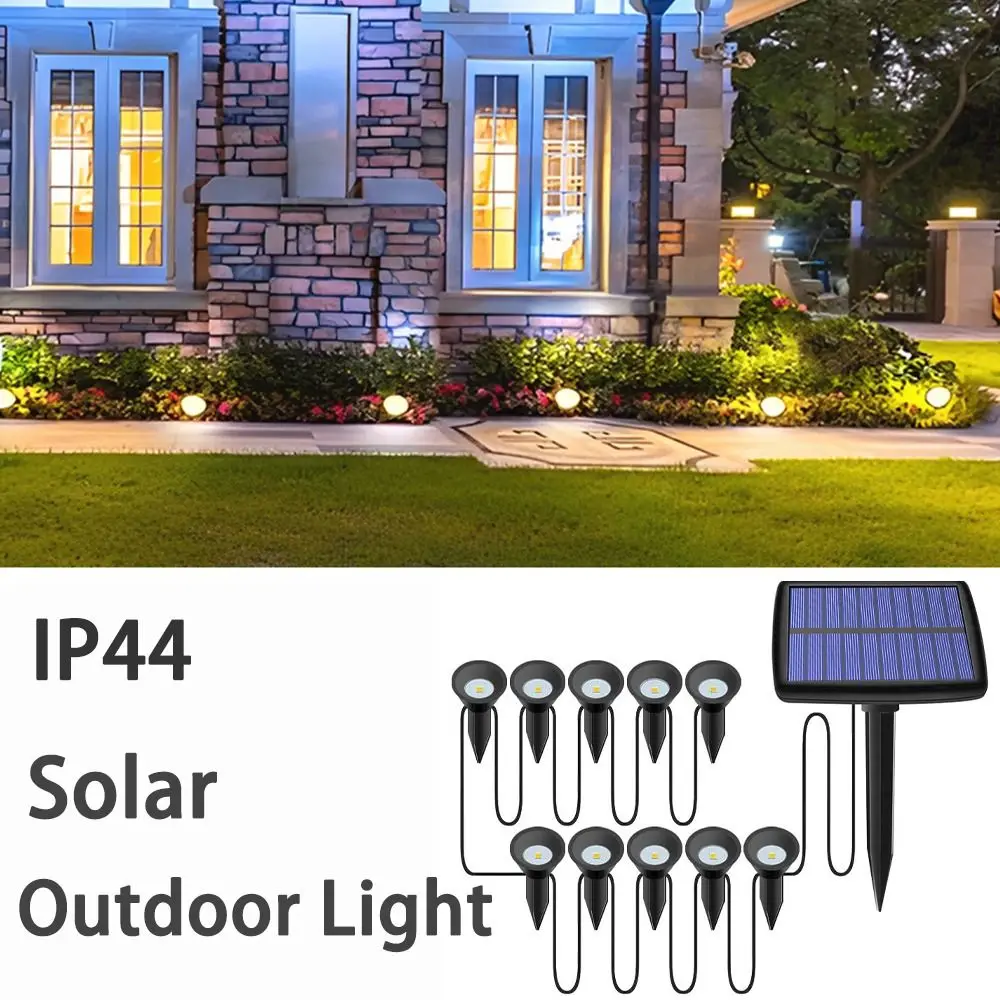 

ABS Solar Outdoor Lights Waterproof Solar Powered Garden Pathway Lamp Garden Decor LED Lighting Landscape Path Light