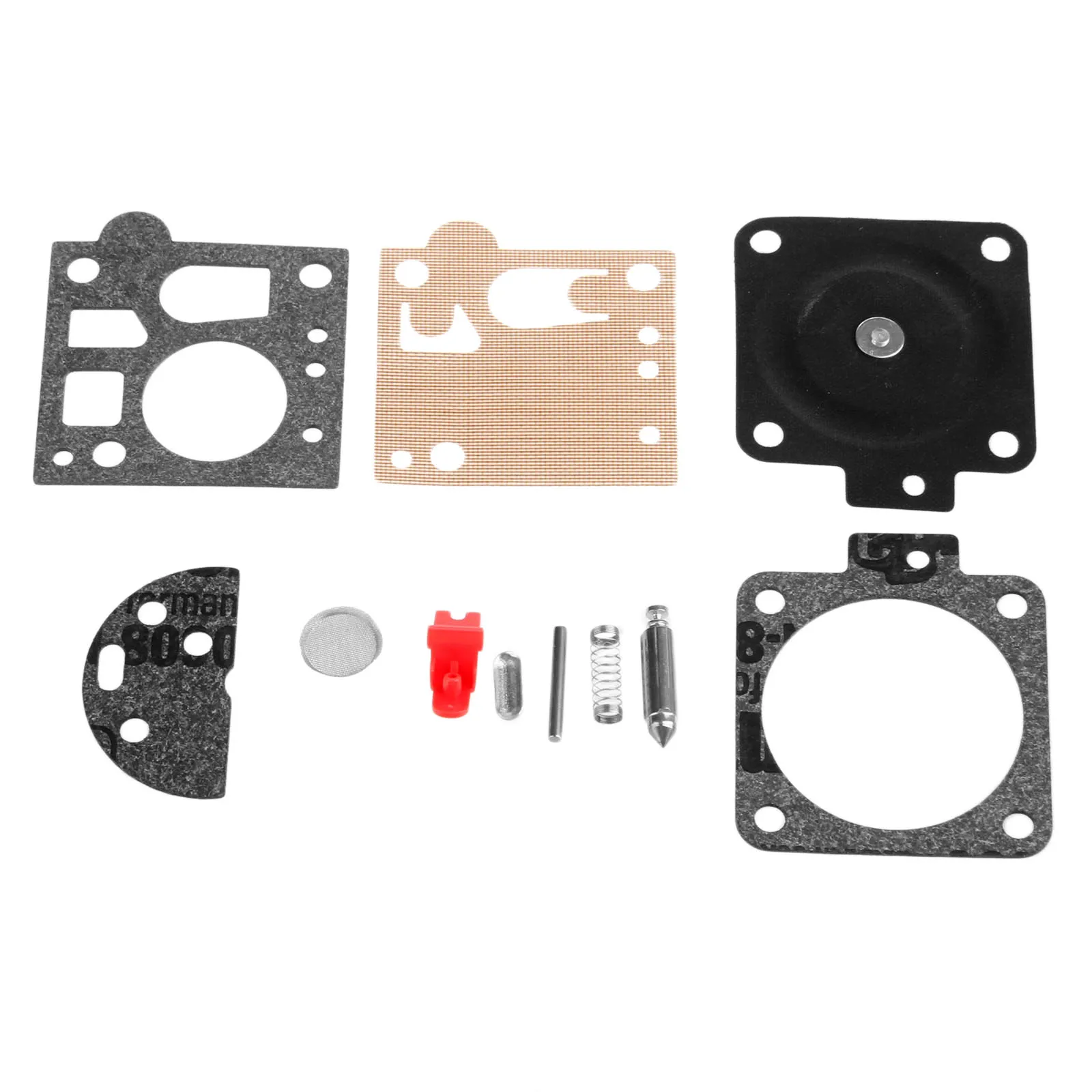 10pcs/1kit Chainsaw Carburetor Carb Repair Gasket fit for STIHL MS380 MS381 038 AND SOME 066 06 Chainsaw Spare Parts Replacement