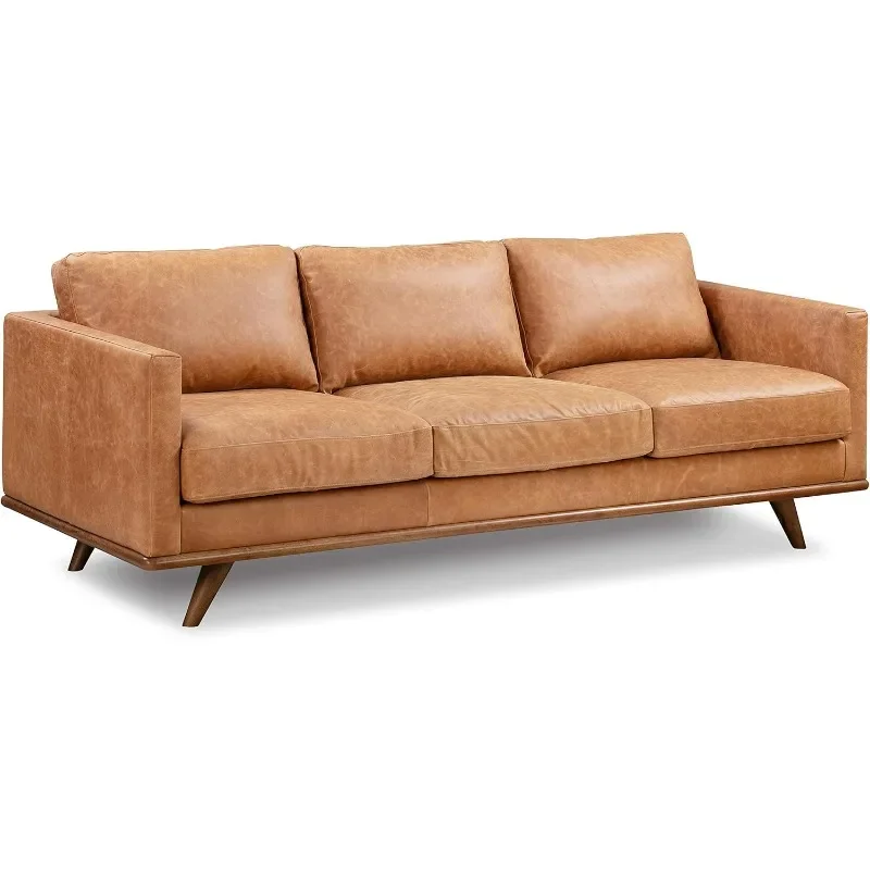 

Sofa in Full-Grain Pure Tanned Leather sofa cama furniture living room living room furniture leather sectional