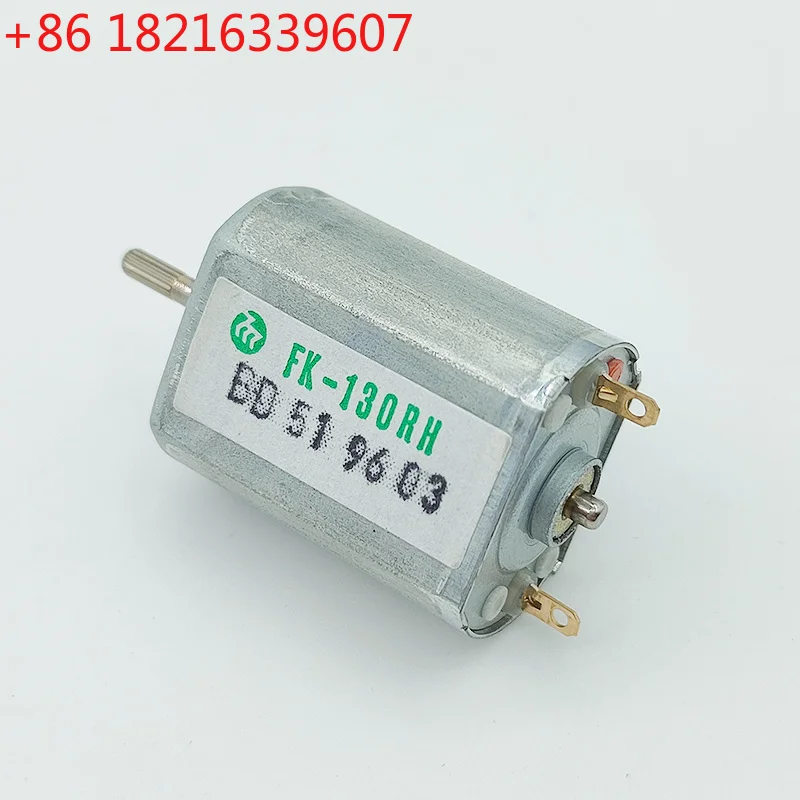 YAO Mabuchi FK-130RH-09490 Micro 130 Electric Motor DC 6V-12V 7000RPM Mini 20mm*15mm Splined Shaft Motor for Car AV CD DVD Devic