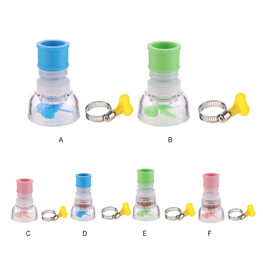 Kitchen Faucet Aerator Sprayer Water Tap Diffuser Nozzle with Fan