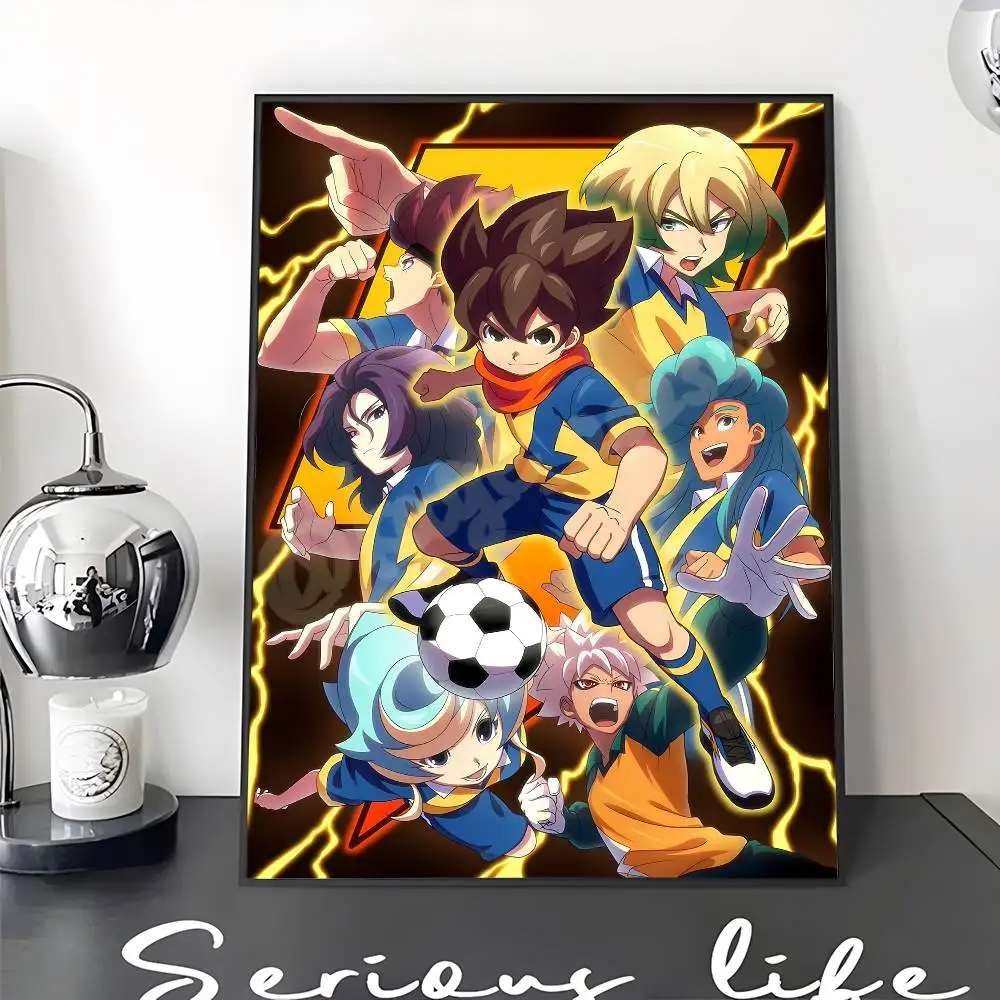 Inazuma Eleven Anime Whitepaper Poster Retro Kraft Paper Sticker DIY Room Bar Cafe Vintage Decorative Painting
