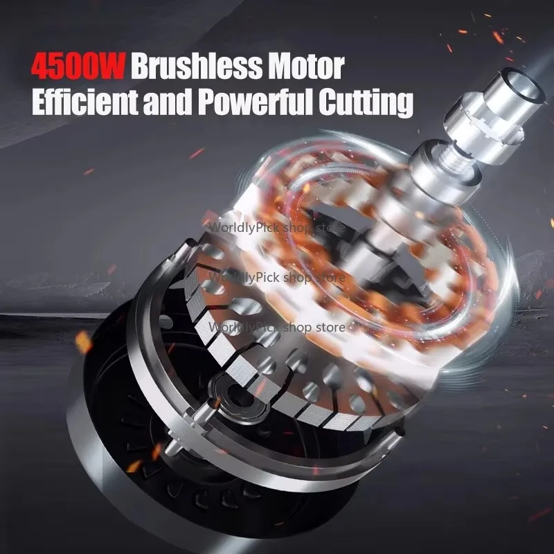 Электрическая кольцевая пила высокой мощности 4500 Вт, многофункциональный станок для резки бетона и камня, инструмент для резки стен