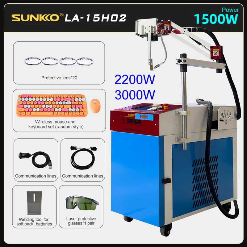 Laser Welding Marking Machine MAX 1500W 2200W 3000W Handheld Downward Pressure For New Energy Lithium Batteries Stainless Steel