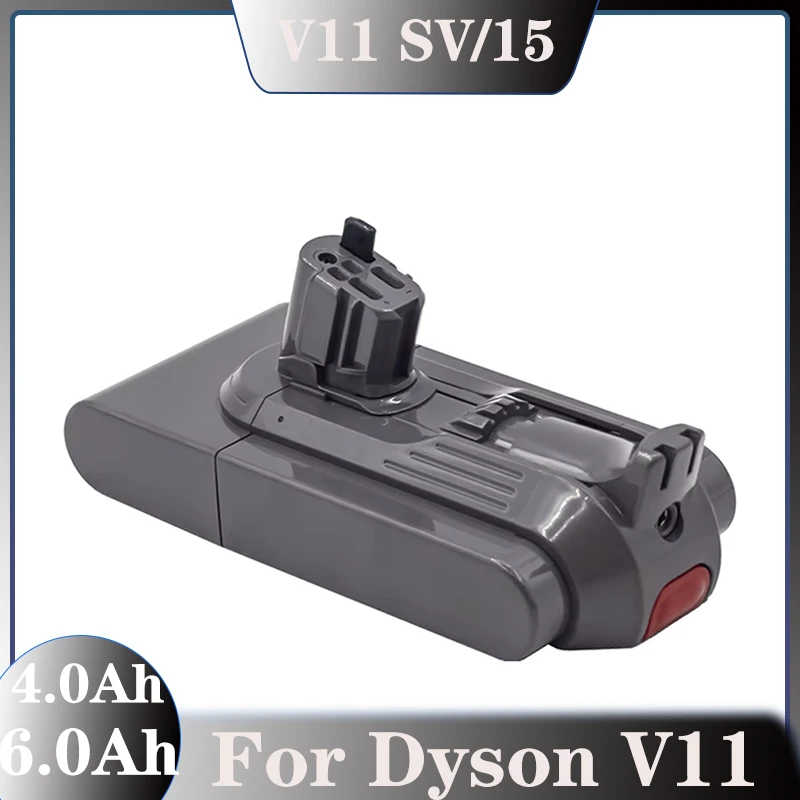 

25.2V 6.0Ah Li-ion Battery For Dyson SV15 Vacuum Cleaners Fluffy SV15 V11 Absolute Extra V11 Absolute V11 Animal 970145-02