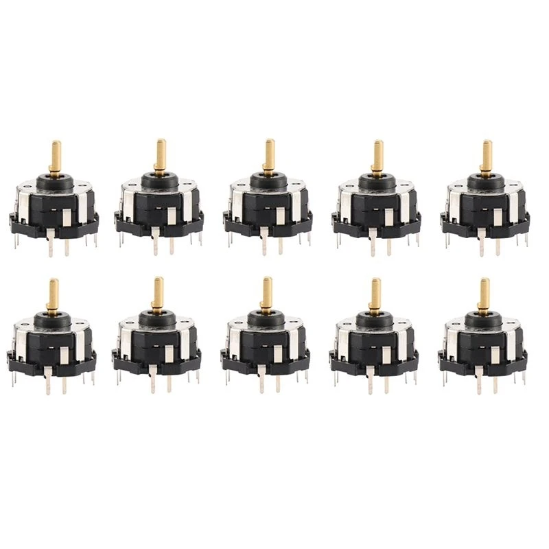 Cost Effective RKJXT1F42001 4-Way Switch Car Navigation Encoder Key Rocker Switch With Push Switch Encoder 10Pcs