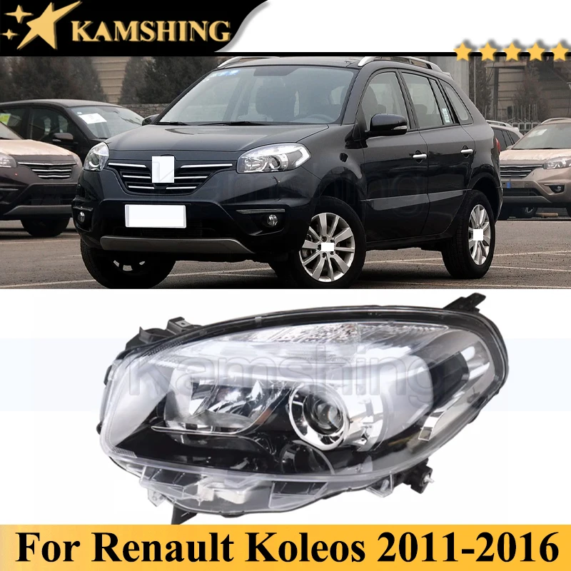 

Kamshing Halogen Front Bumper Head Light Head Lamp For Renault Koleos 2011-2016 Headlight Headlamp Front Turn Light No Bulb