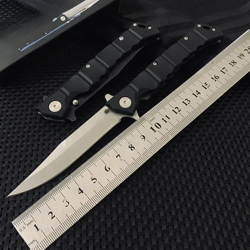 New Pocket Folding Camping Knife 8CR13 Blade Nylon glass fibre Handle Survival Hunting Tactical Knives Outdoor Utility EDC Tools