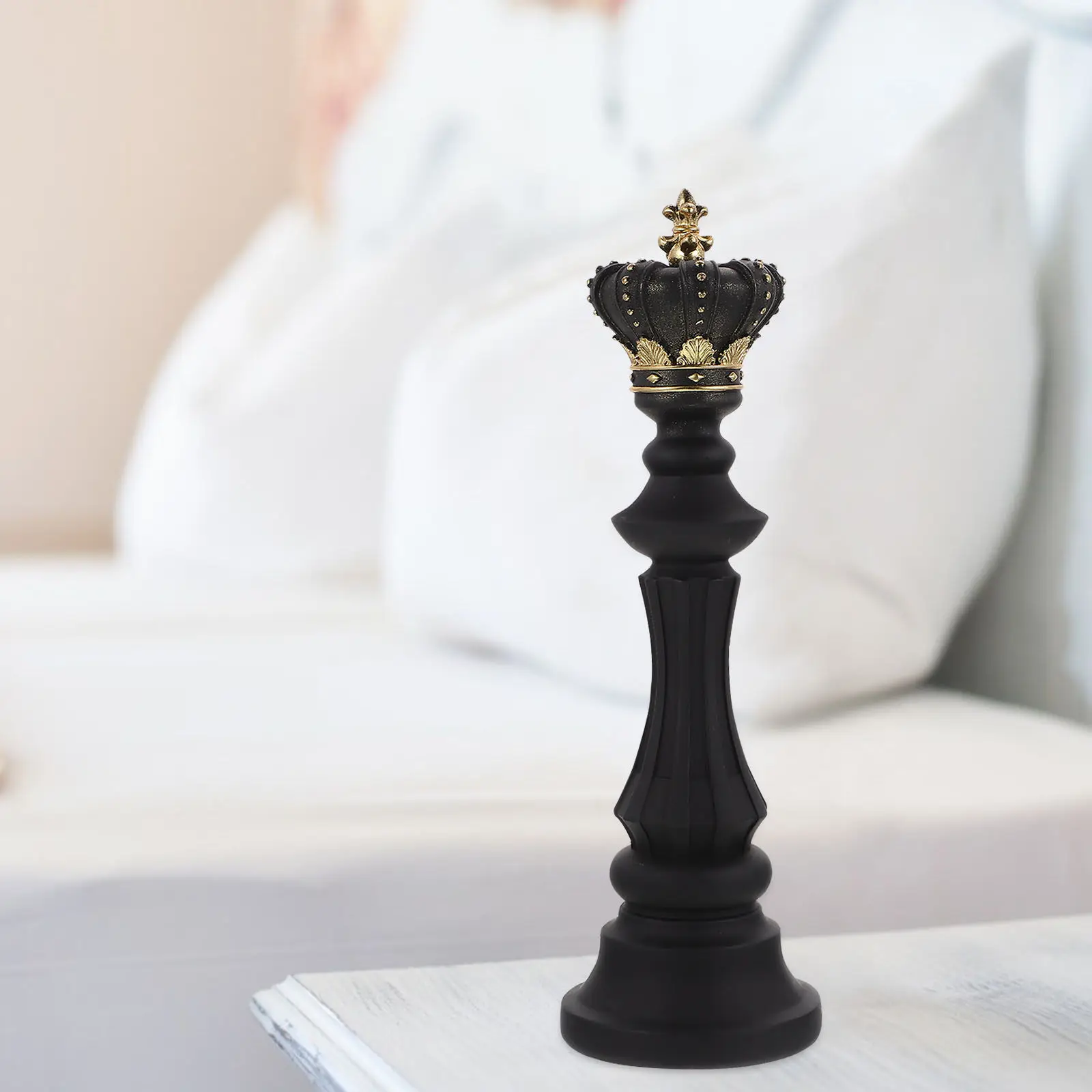 1Pcs International Chess Ornament Resin Home Decor Desktop Adornment Office Living Room Bedroom Artistic Interior Design Gift