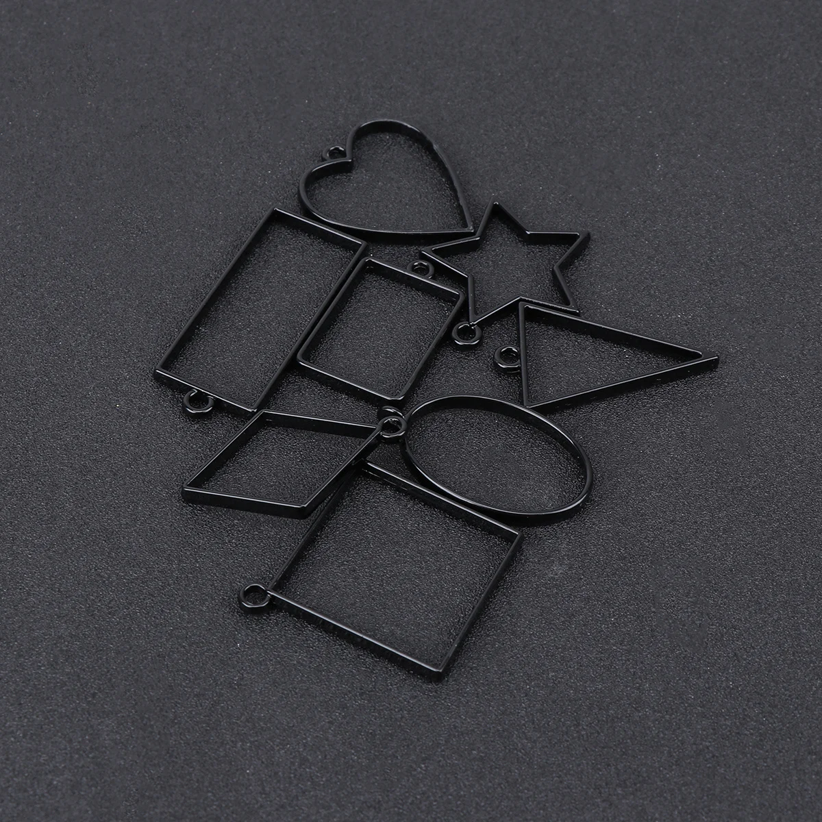 

32Pcs Alloy Geometric Pendant Frame DIY Jewelry Making Pendants for Necklace Bracelet Earrings Creative Charm Accessories
