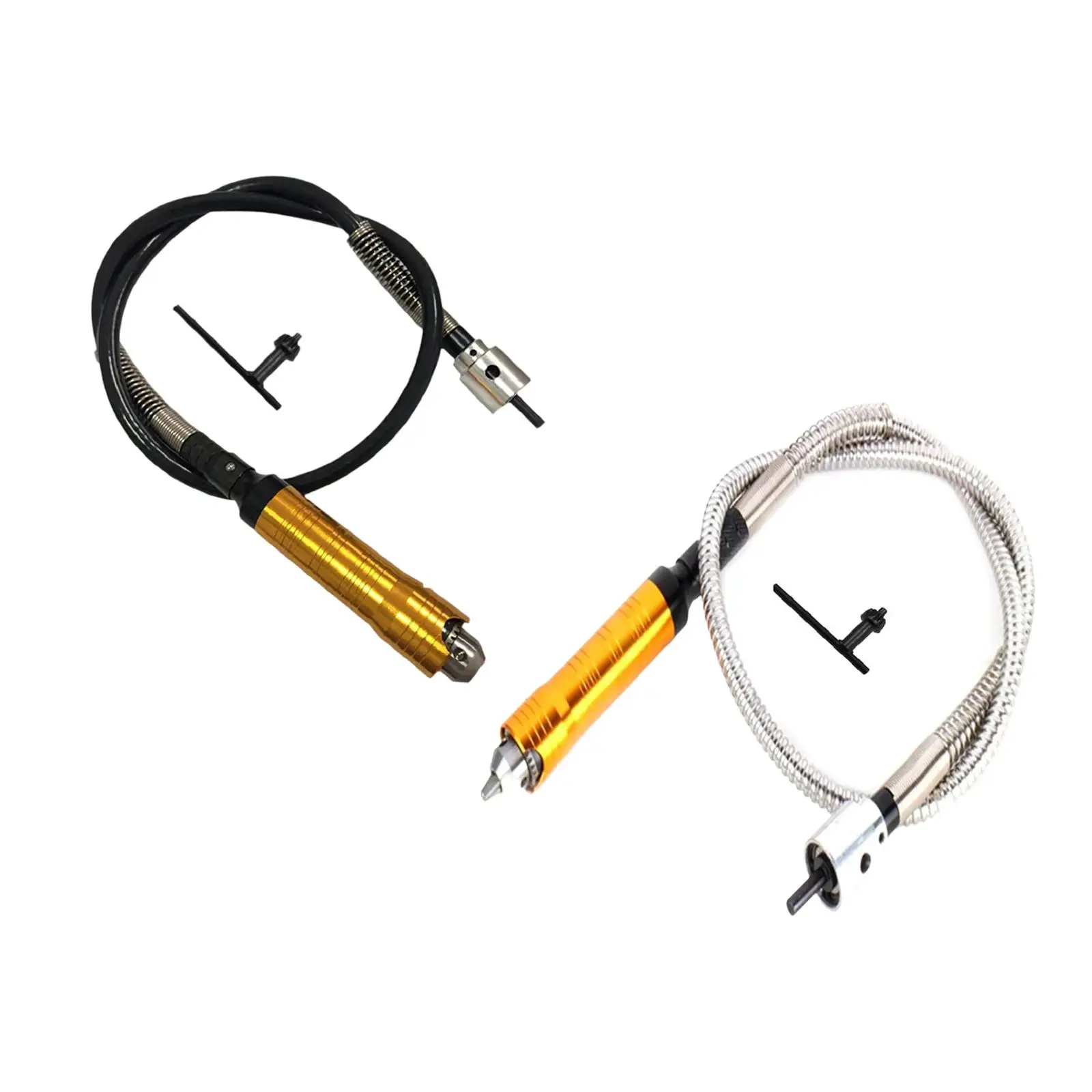 Cordon d'extension d'arbre Flexible pour graveur, adaptateur métallique ABS, meuleuse rotative, outil d'atelier mécanique pour la sculpture du Jade