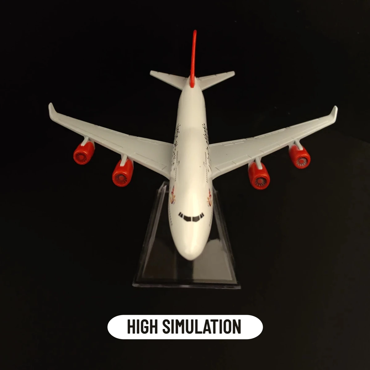 Scale 1:400 Metal Aircraft Replica Virgin B747 Airlines Boeing Airbus Airplane Diecast Model Aviation Miniature Home Boy Toy