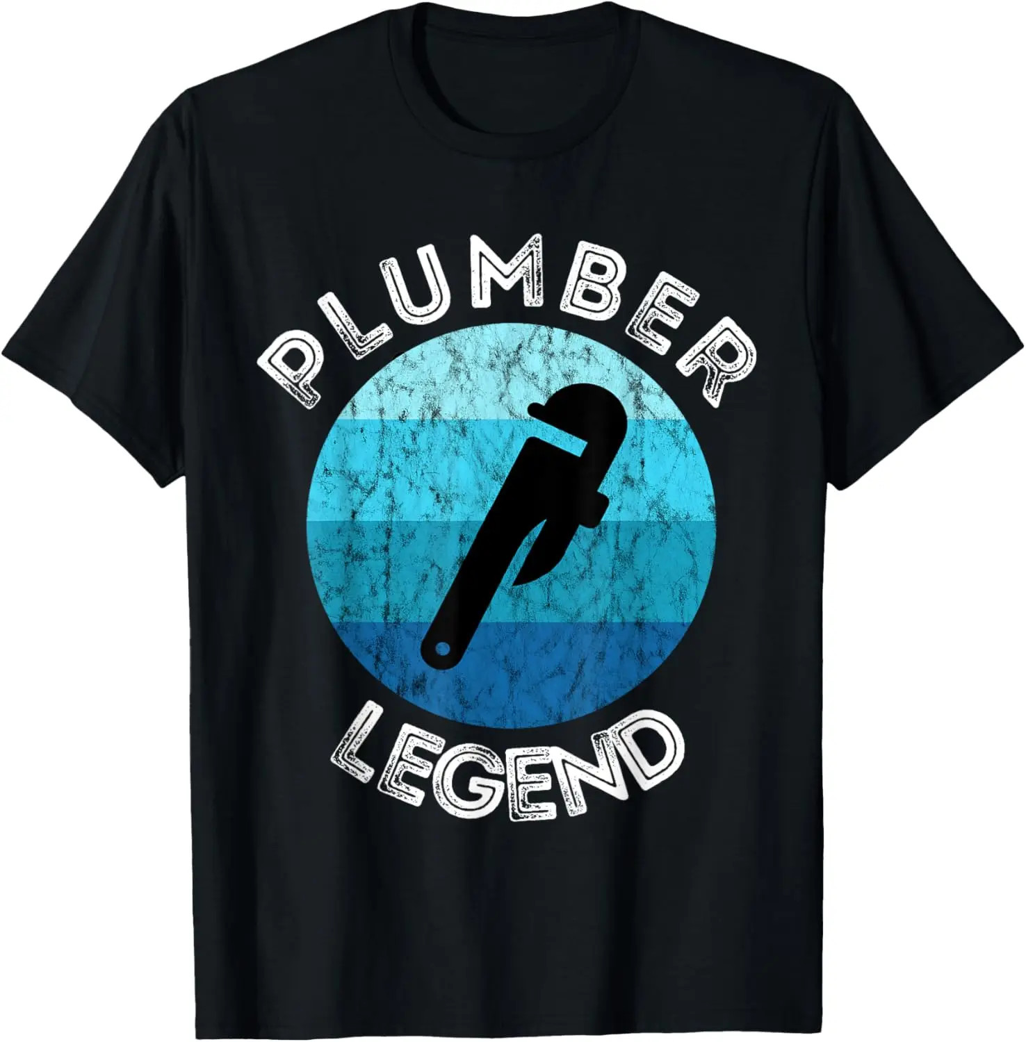 

Plumber Legend Pipefitter Ocean Water Plumbing Contractor T-Shirt