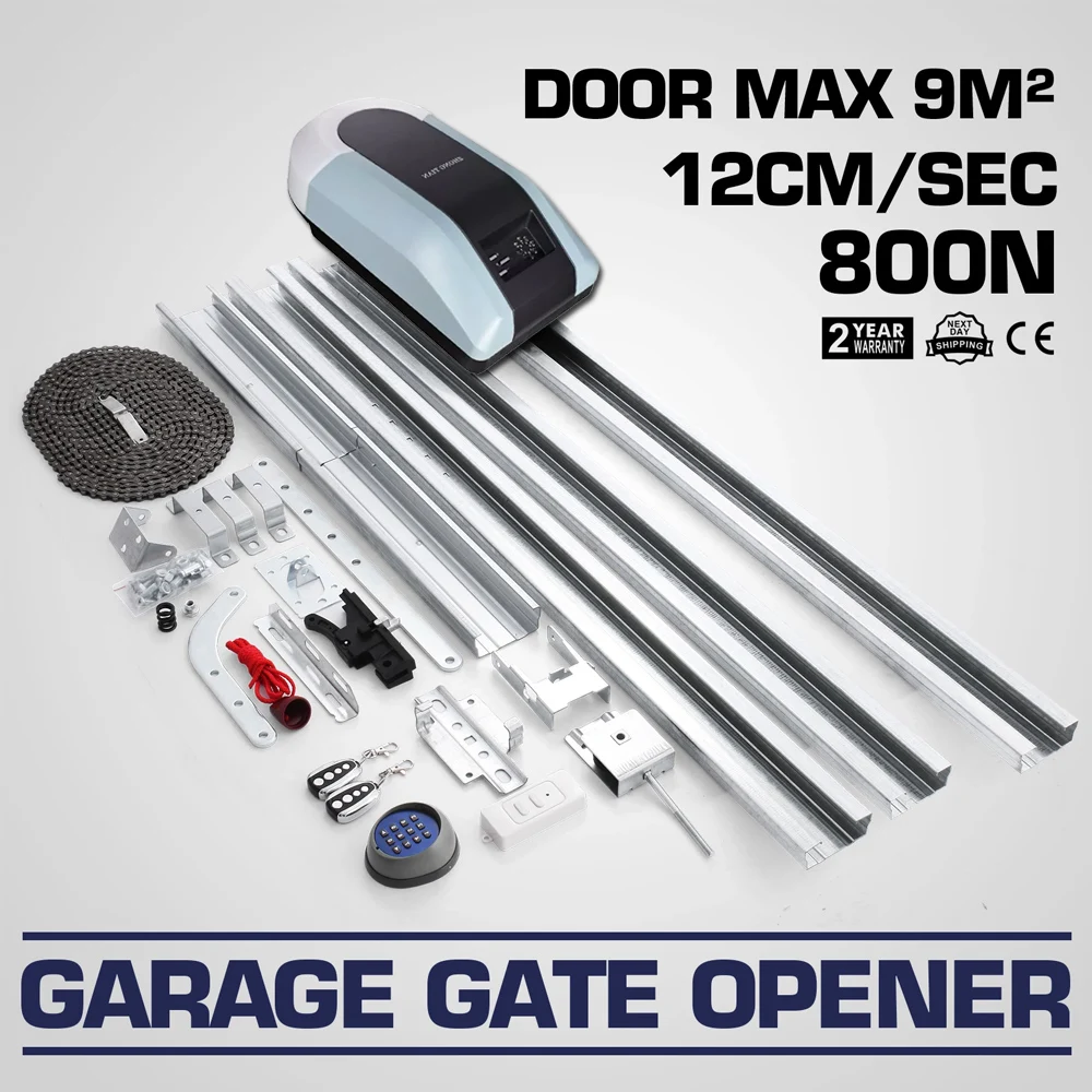 Imagem -01 - Wifi Controle Automação Porta Abridor Tilting Gate Motor Garagem Porta Operador Kits Remoto 3m Trilhos para 12 ² Porta 800n 220v wifi controle automacao porta abridor tilting gate motor garagem porta operador kits remoto 3m trilhos para 12 porta 800n 220v 01