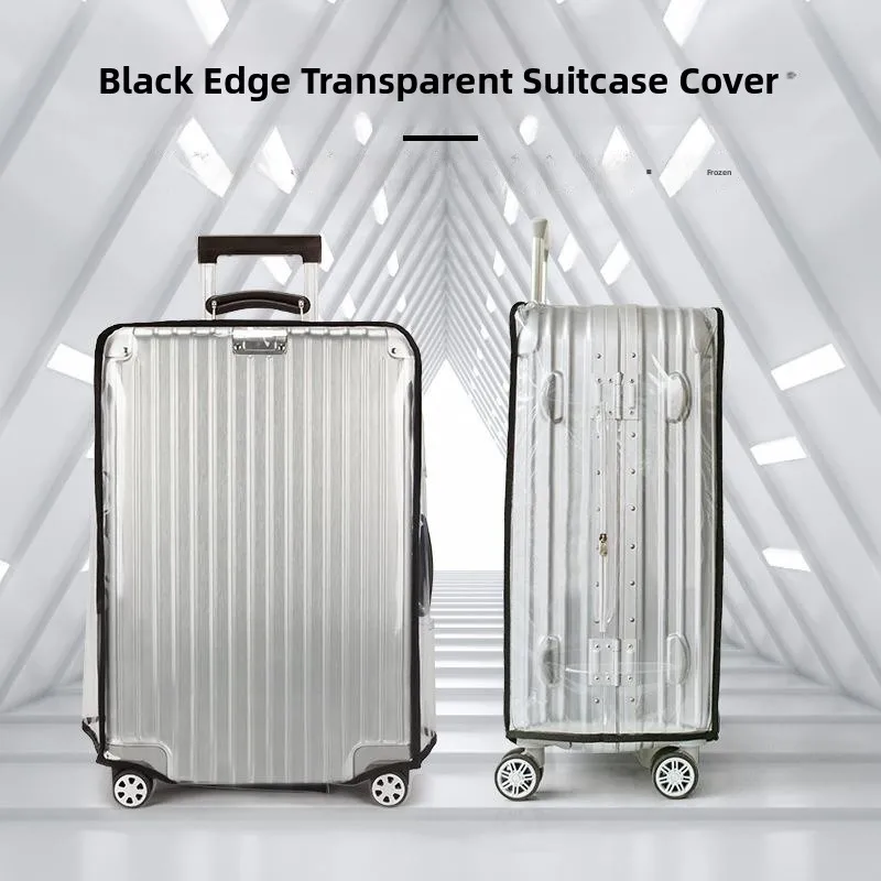 Transparent Dustproof Luggage Cover Protective Shield for Travel Carry-On Suitcase Clear Protective Film Bag Accessories