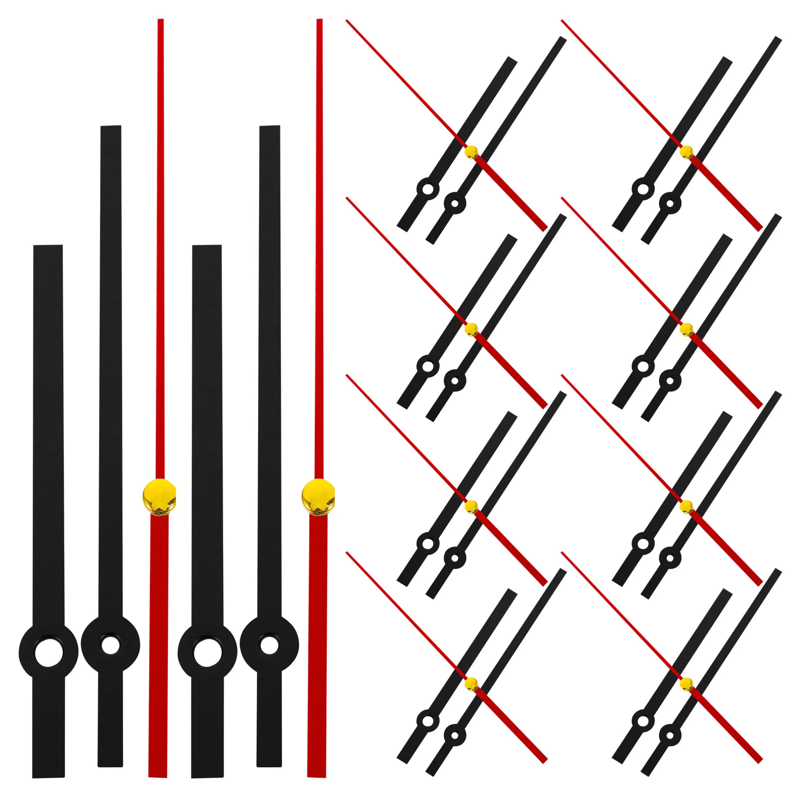 10 set Parts Diy Replacements For Delicate Replacements Professional Clock Hands Repair Home Accessories Decorative Clock Parts