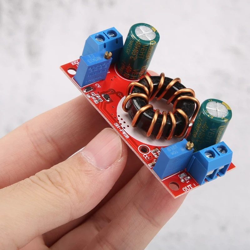 DC-DC modulo di alimentazione convertitore Step-Down CC CV da 4-32V a 1.2-32V 10A alimentatore modulo Step-Down