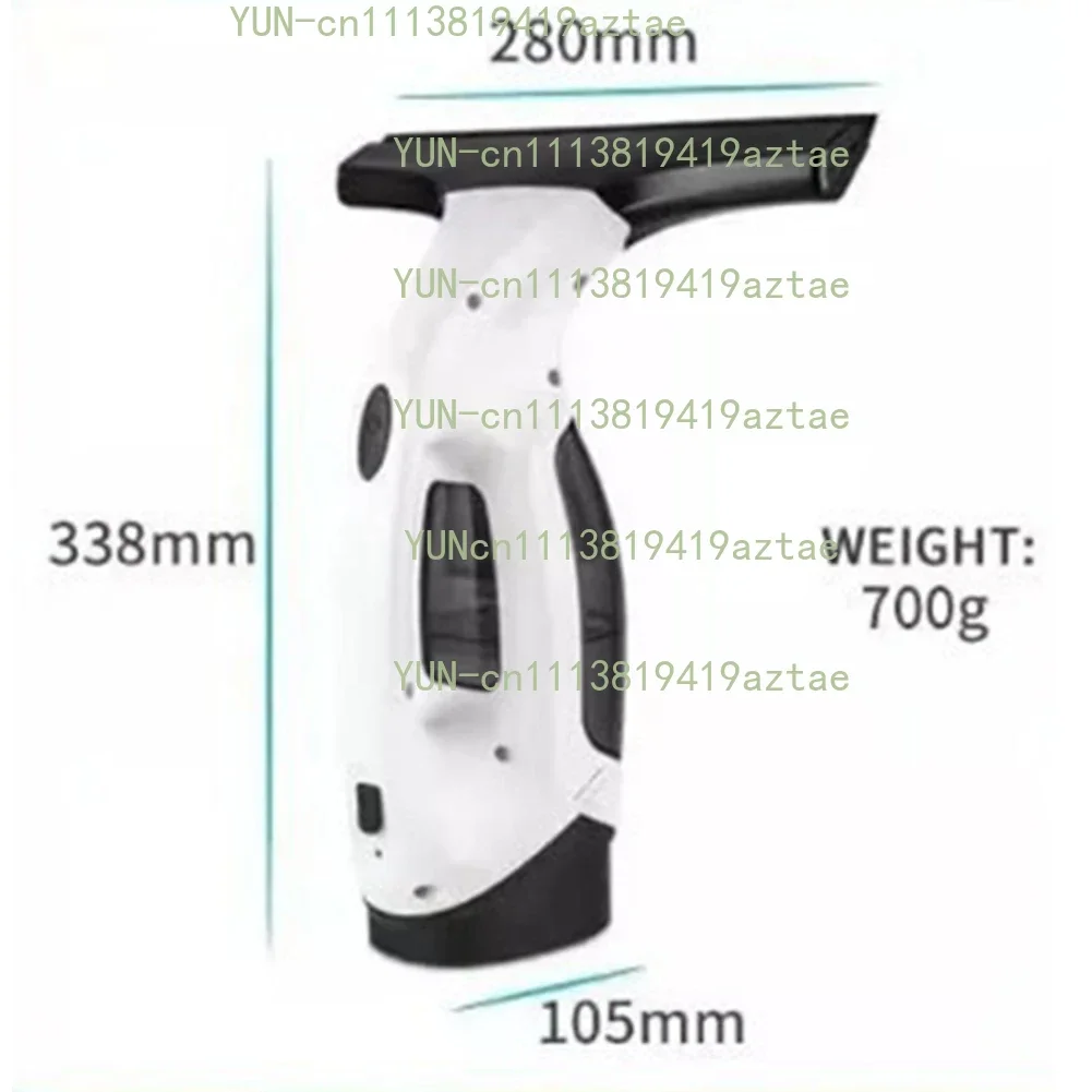 Portable Automatic Rechargeable Glass Cleaner for Windows and Car Mirrors Efficient Cleaning Device with One Button Control