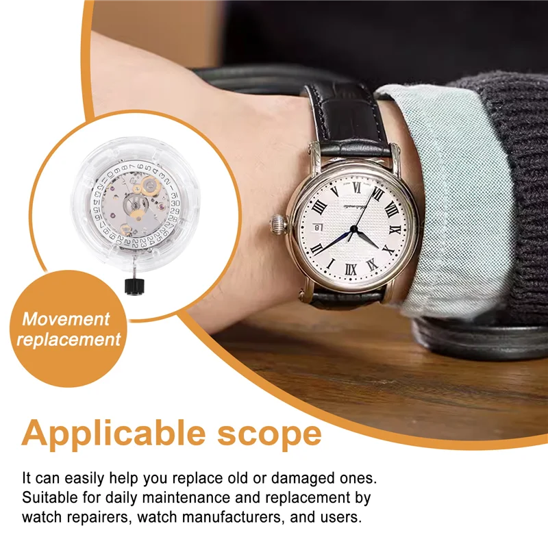 Para gaivota st 2130 v8 edição substituir movimento eta 2824-2 com Men-AC17