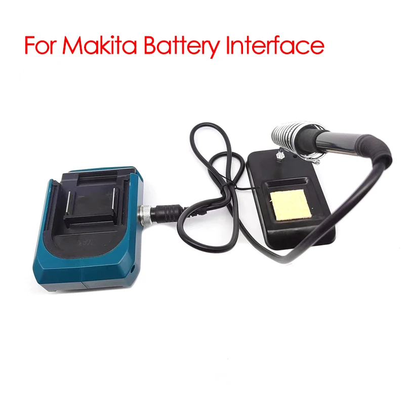 Imagem -04 - Kit de Ferro de Solda sem Fio Portátil dc Ferro de Solda de Lítio para Makita 18v Bateria de Lítio com Fio de Estanho Solda 60w