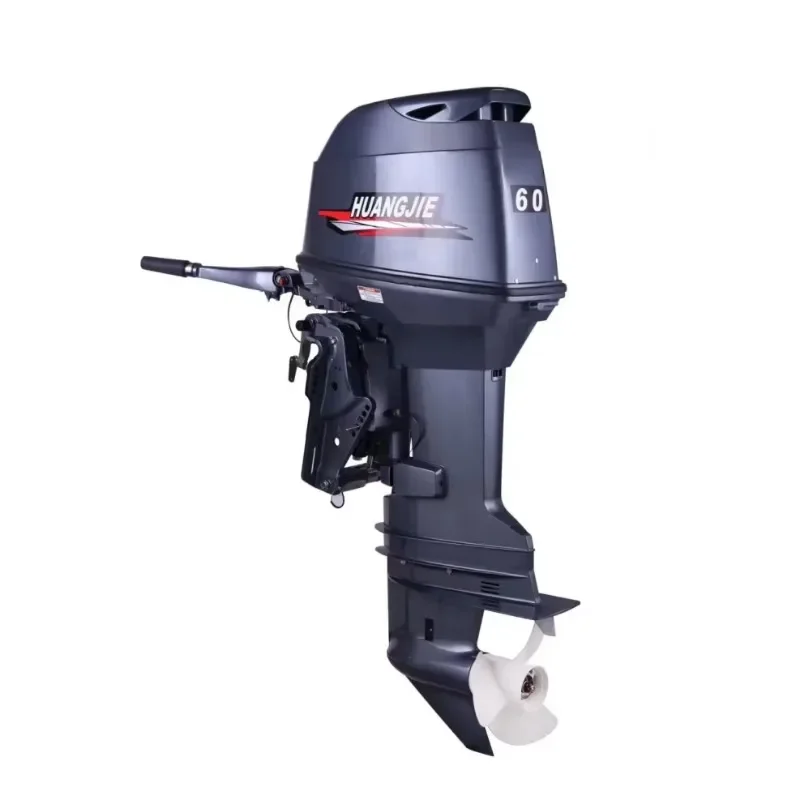 60HP 2 Stroke Outboard Boat Engine 849CC Manual Electric Operated Before Motor with Parts Imitation CDI Ignition System