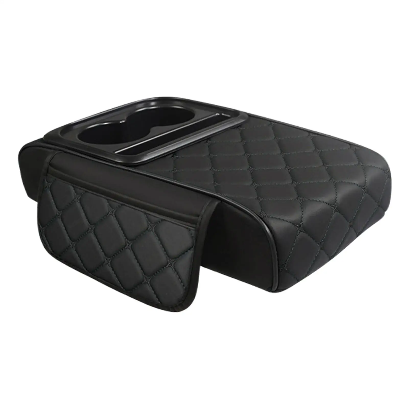 

Car Arm Rest Cover Pad Automotive Protective Height Pad With Storage Pocket Center Console Cover For Truck Interior Vehicle