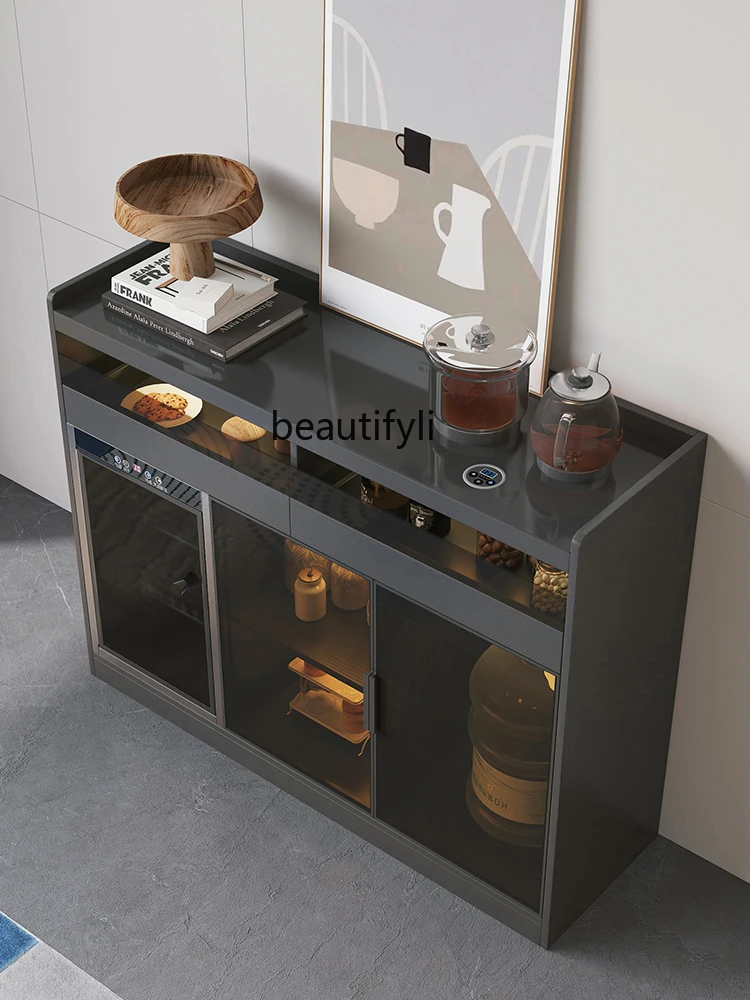 Multifunctional Sideboard Cabinet Disinfection Tea Machine Tea Cabinet Automatic Boiling Water and Water Storage Wine Cabinet