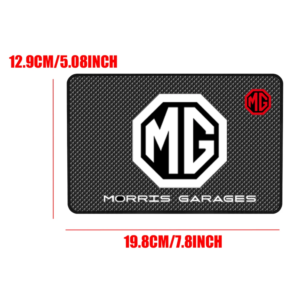 جديد لوحة سيارة لزجة المضادة للانزلاق بولي كلوريد الفينيل حصيرة السيارات عدم الانزلاق لزجة الوسادة الداخلية الهاتف حامل النظارات الشمسية لموريس المرآب ZS 5 7 6