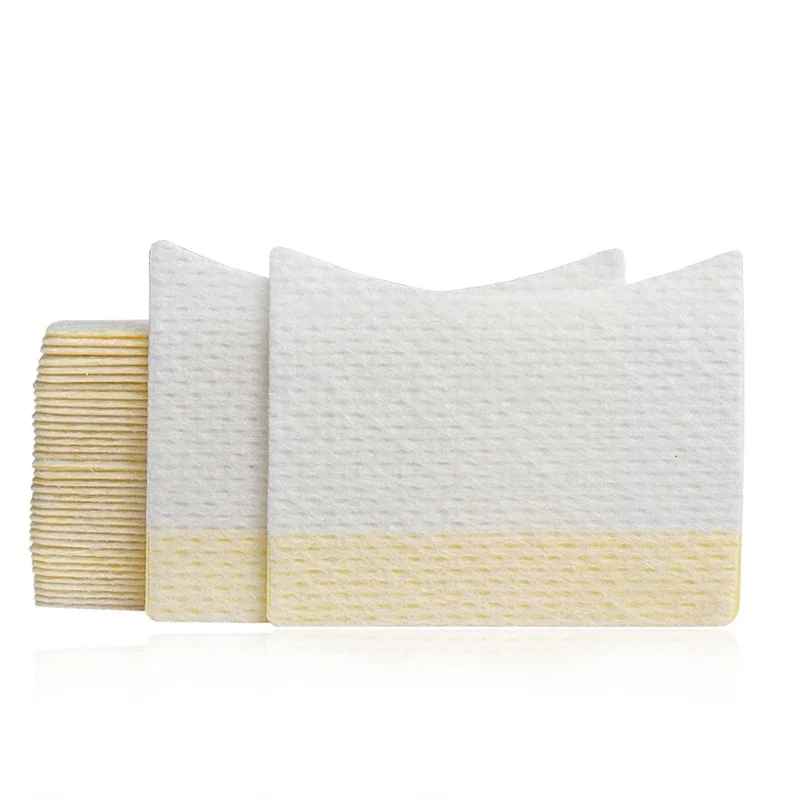 40 Stück Wimpernverlängerungs-Make-up-Werkzeuge für Frauen ﻿ Einweg-Wimpern-Patch-Aufkleber aus Baumwolle zum Entfernen von Wimpern, Augenpads