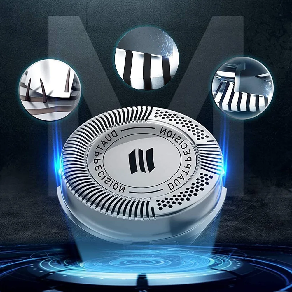 HOT RQ11 Replacement Heads for Philips Norelco SensoTouch 2D 1150X 1160X 1180X,RQ11 Blades Upgrade