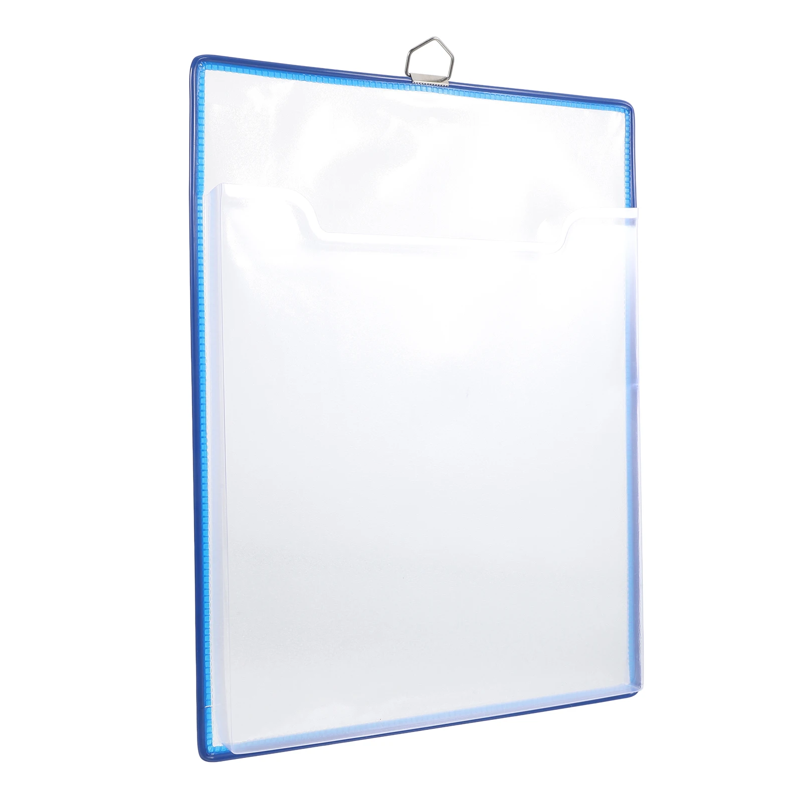 A4 File Box Transparent Document Holder Plastic Folder Hanging Folders for Documents Bag Organizer