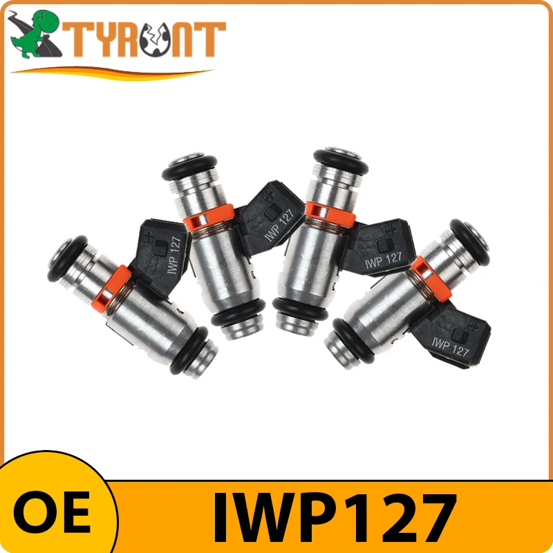 Boquilla de inyector de combustible de TYRNT IWP127, 4 Uds., para Ford Fiesta Ecosport Flex 1,0, supercharger 1,6 Zetec Rocam 8V /Ka, accesorios para coche
