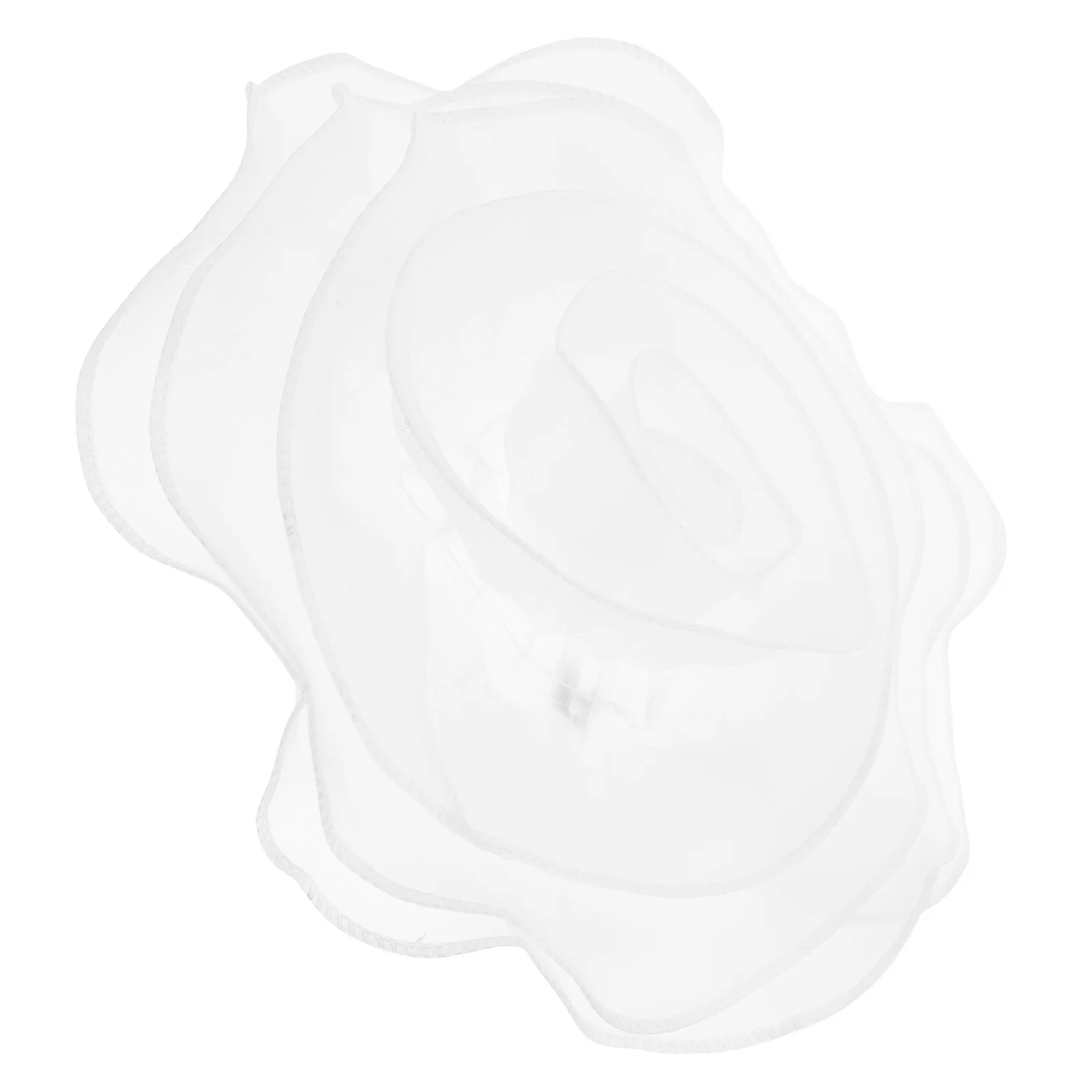 

27Cm Flower Pin Organza Fabric Lapel Jewelry For Wedding Party Dance Lapel Pins For Wedding Banquet Dress Suit Accessory