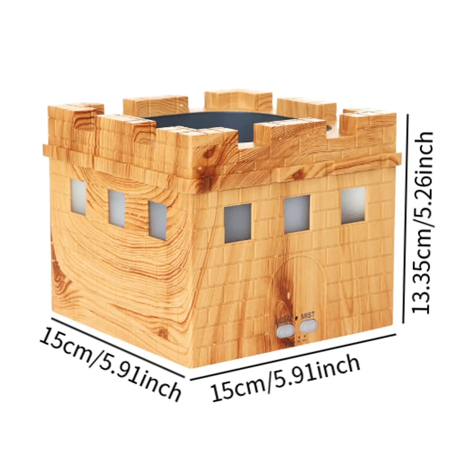 Essential Oil Diffusers Mist Humidifier Quiet with Atmosphere Light Portable for Reading Doing Yoga Sleeping Toilet Living Room