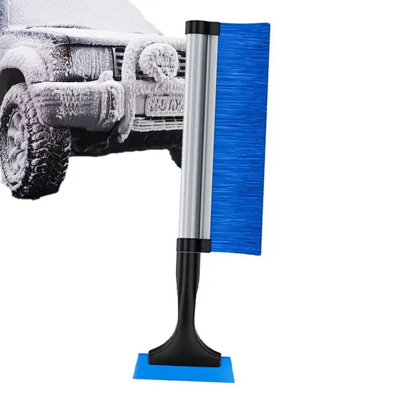 Snow Cleaner For Car Retractable Car Snow Remover Windshield Ice Scraper Practical Window Ice Scraper Car Snow Scraper For Car