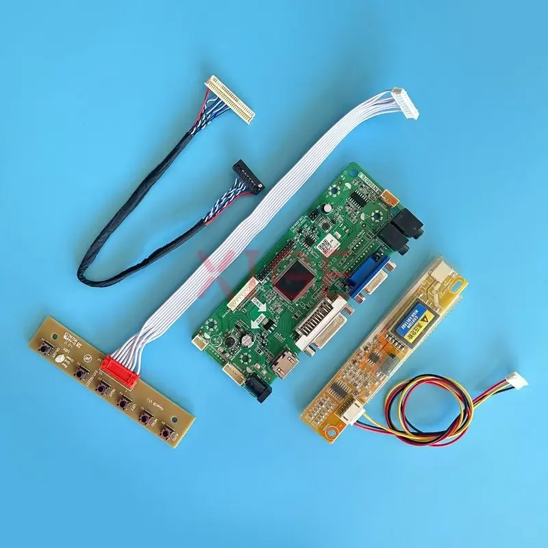 For QD15TL01 QD15TL02 QD15TL03 MNT68676 Controller Board LVDS-30Pin DIY Kit 1CCFL DVI VGA HDMI-Compatible LCD Display 1280*800